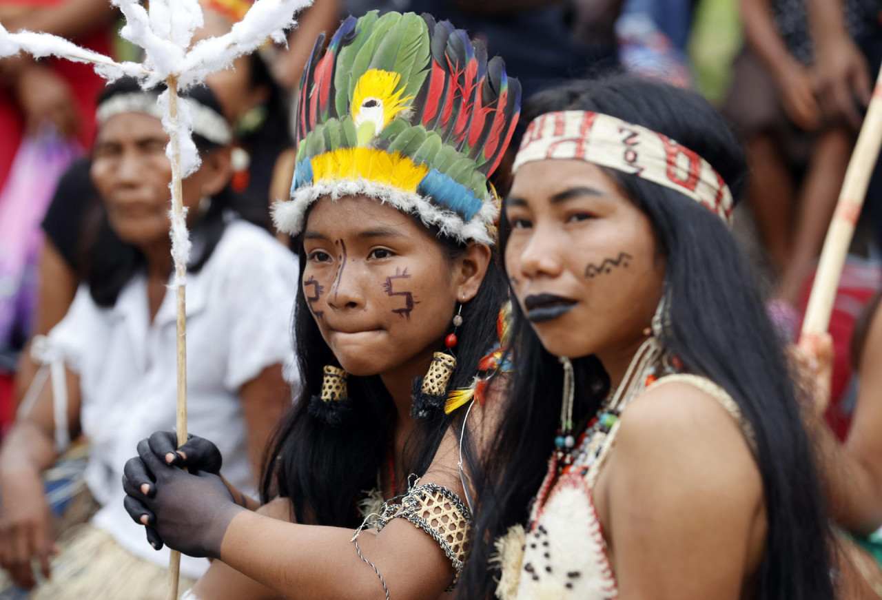 Pueblos indígenas de la Amazonía. EFE