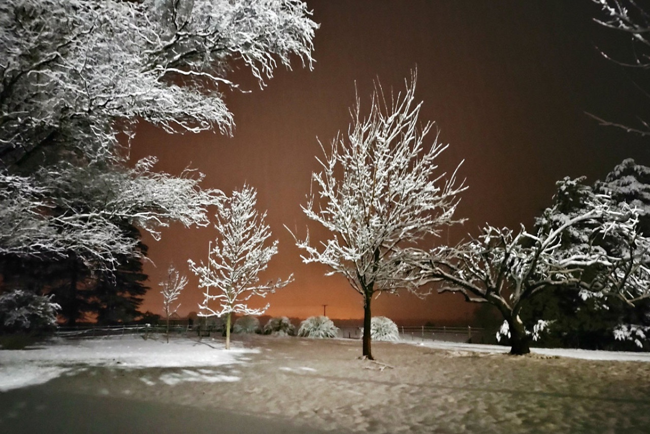 Nieve; Nevada; Argentina. Foto: NA.