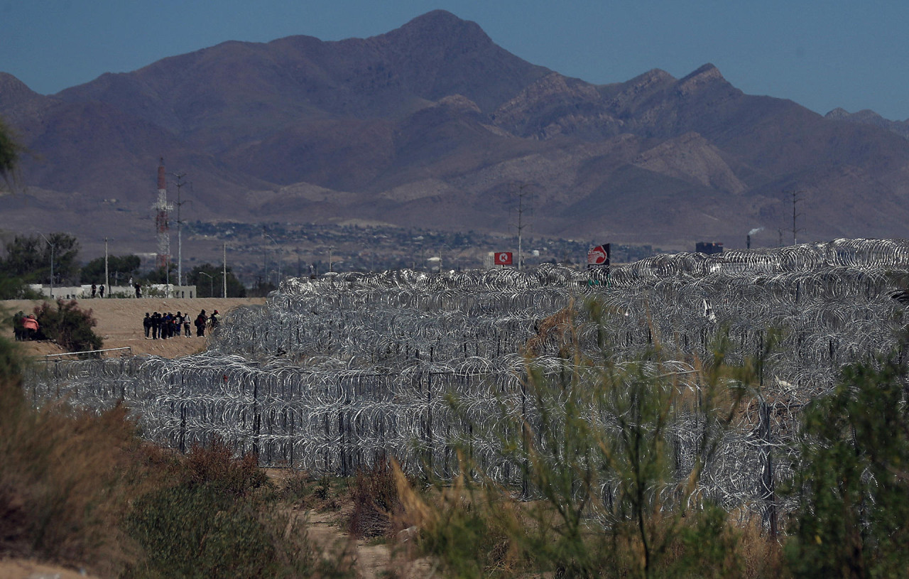 Frontera México-Estados Unidos; migrantes. Foto: EFE