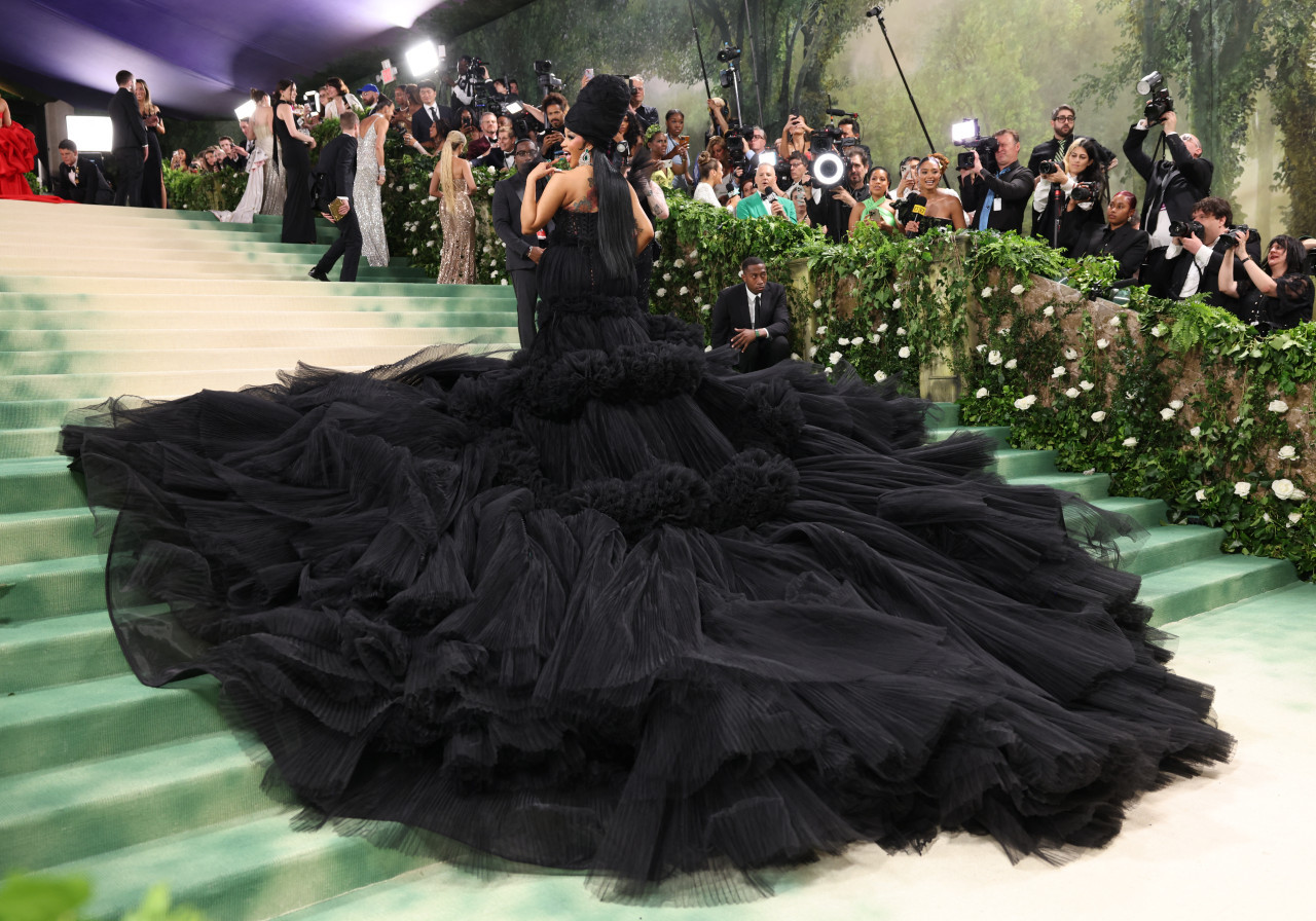 Cardi B Met Gala. Foto: Reuters.