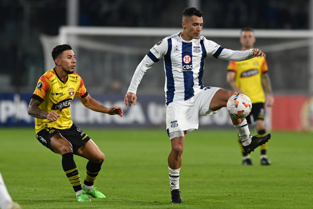 Copa Libertadores, Talleres vs. Barcelona de Ecuador. Foto: EFE.