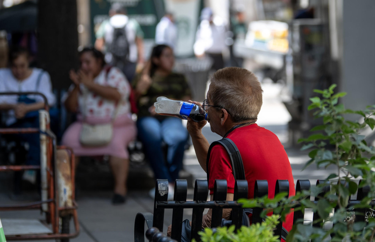 Ola de calor en México. Foto: EFE.