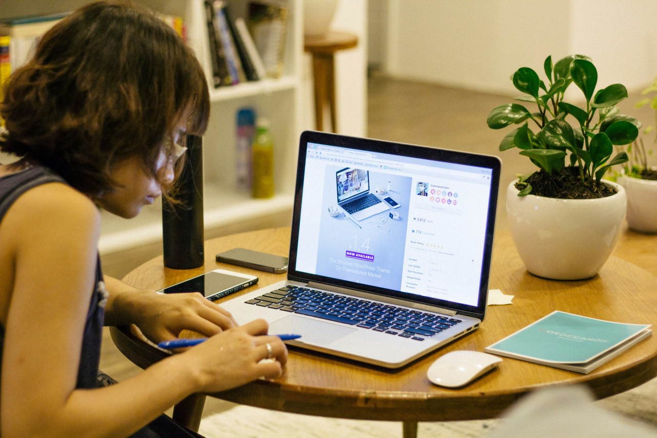 Plantas, oficina, trabajo. Foto: Unsplash