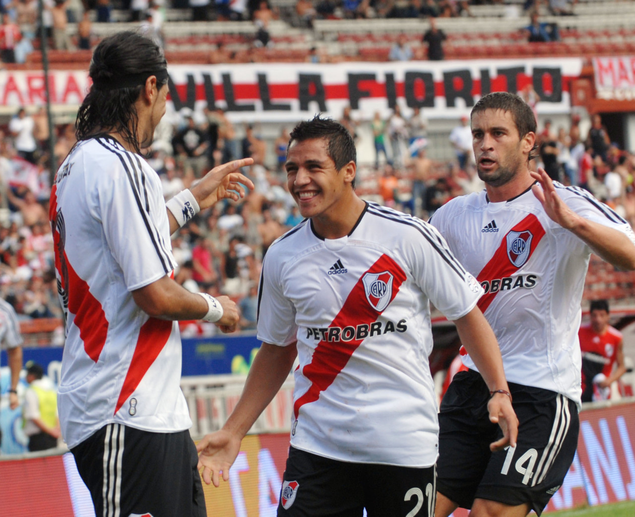 Alexis Sánchez en River. Foto: archivo NA