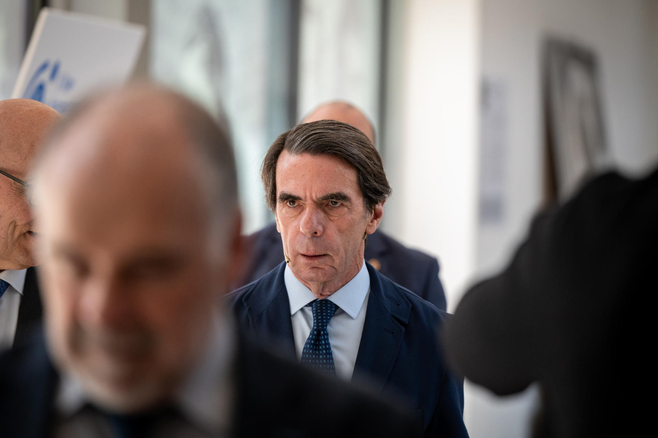 José María Aznar, expresidente del Gobienro español. Foto: EFE.