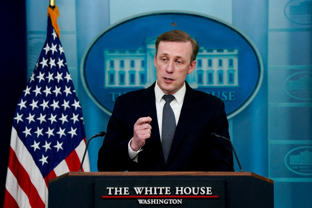 Jake Sullivan, asesor de Seguridad Nacional de la Casa Blanca. Foto: Reuters.