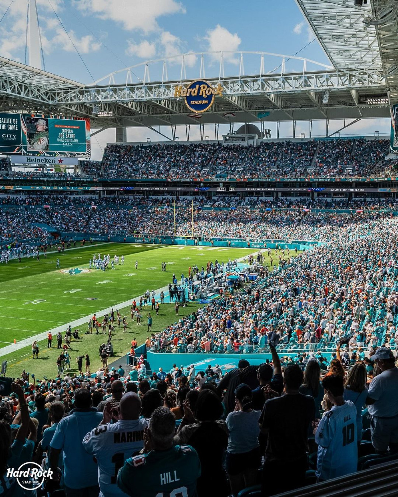 El Hard Rock Stadium albergará la final de la Copa América 2024. Foto: Instagram @hardrockstadium