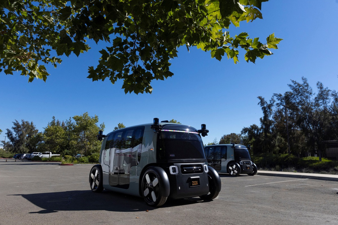 Zoox, el robotaxi del futuro diseñado por Amazon. Foto: Reuters.