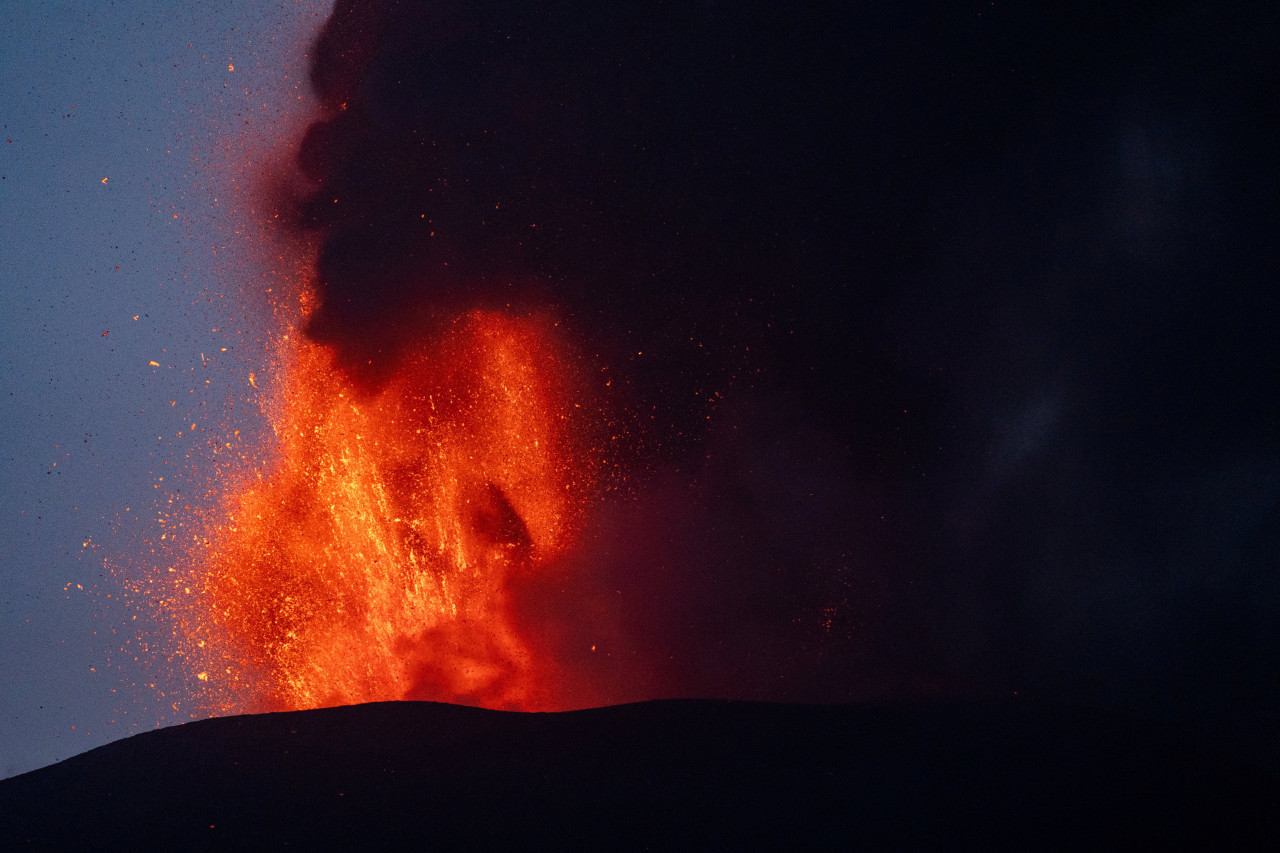 Volcán Etna. Foto: Reuters.