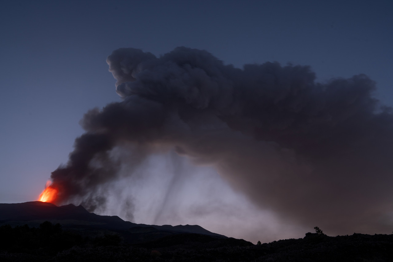 Volcán Etna. Foto: Reuters.