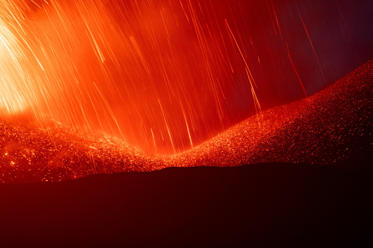 Volcán Etna. Foto: Reuters.