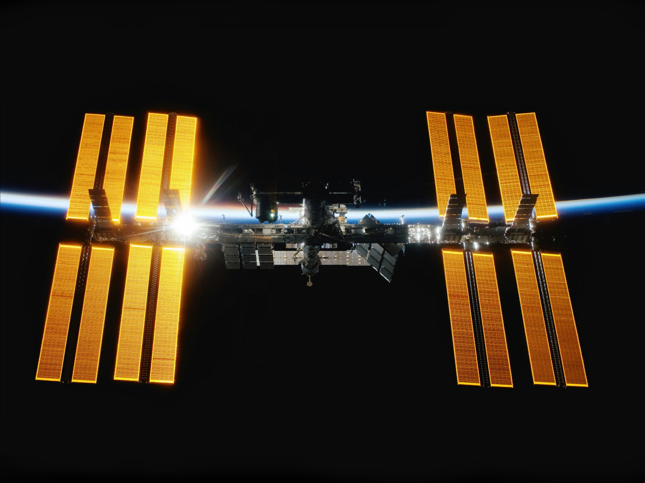 La Estación Espacial Internacional. Foto: Unsplash.