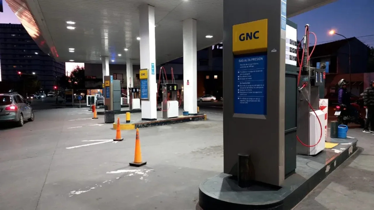 Gas Natural Comprimido. Foto: NA.