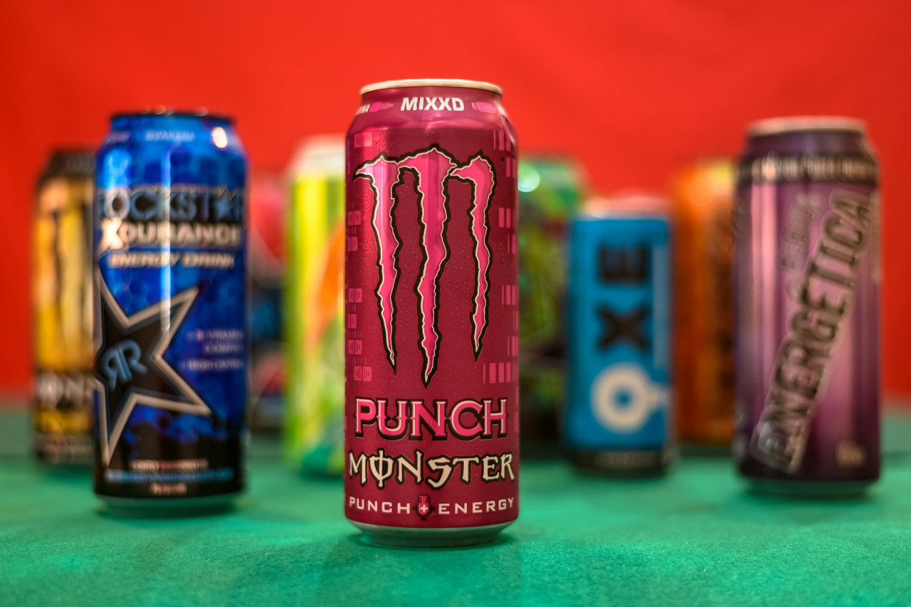 Bebidas energizantes. Foto: Unsplash.