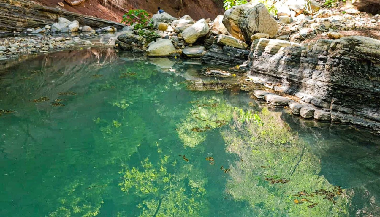 Termas del río Jordán. Foto/X: TurismoCity