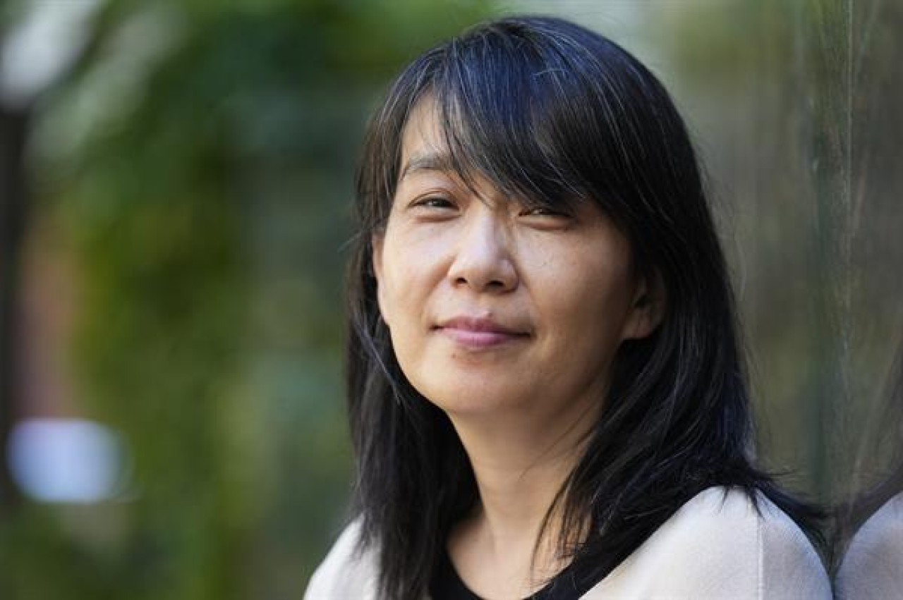 La surcoreana Han Kang, Premio Nobel de Literatura 2024. Fuente: EFE