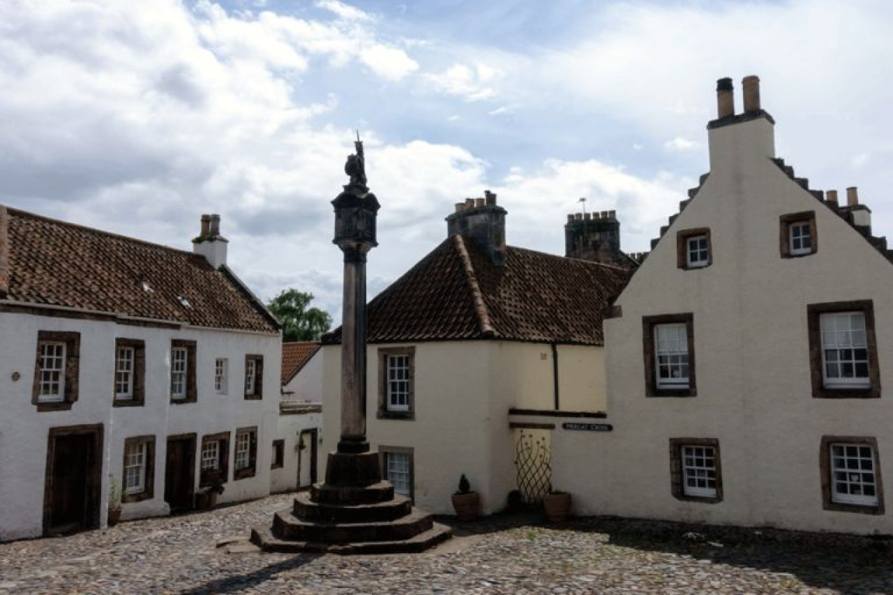 Culross, aldea escocesa. Foto: X