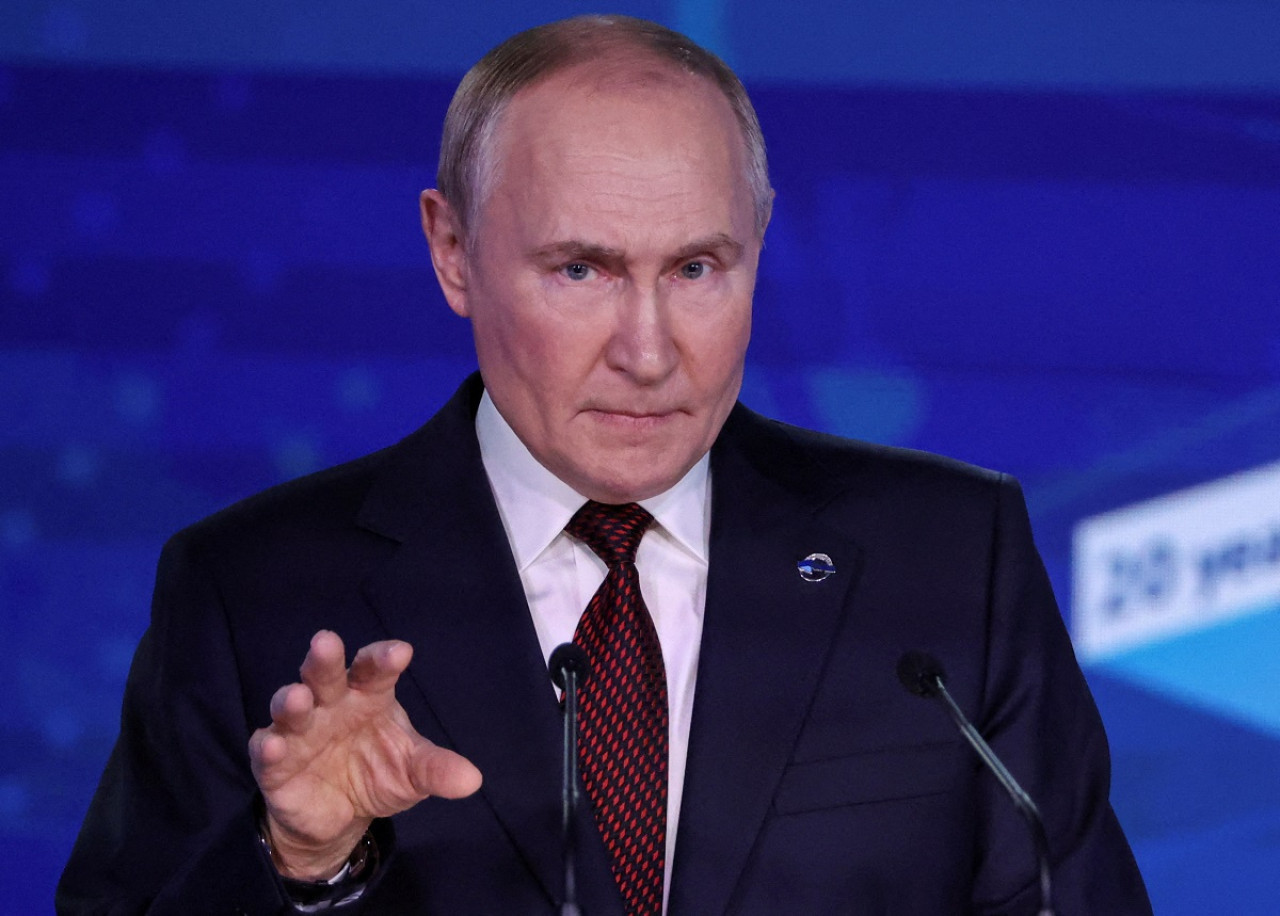 Vladímir Putin, presidente de Rusia. Foto: Reuters.
