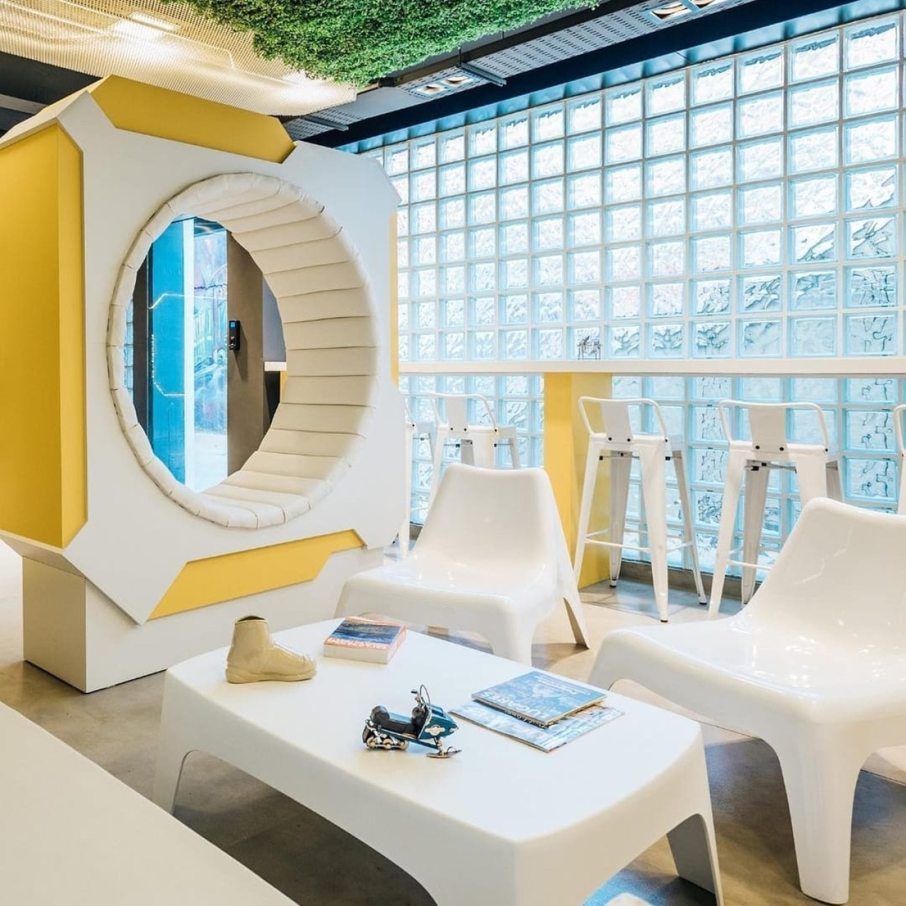 Hotel Cápsula en Ushuaia. Foto: Instagram / undergroundcapsule.