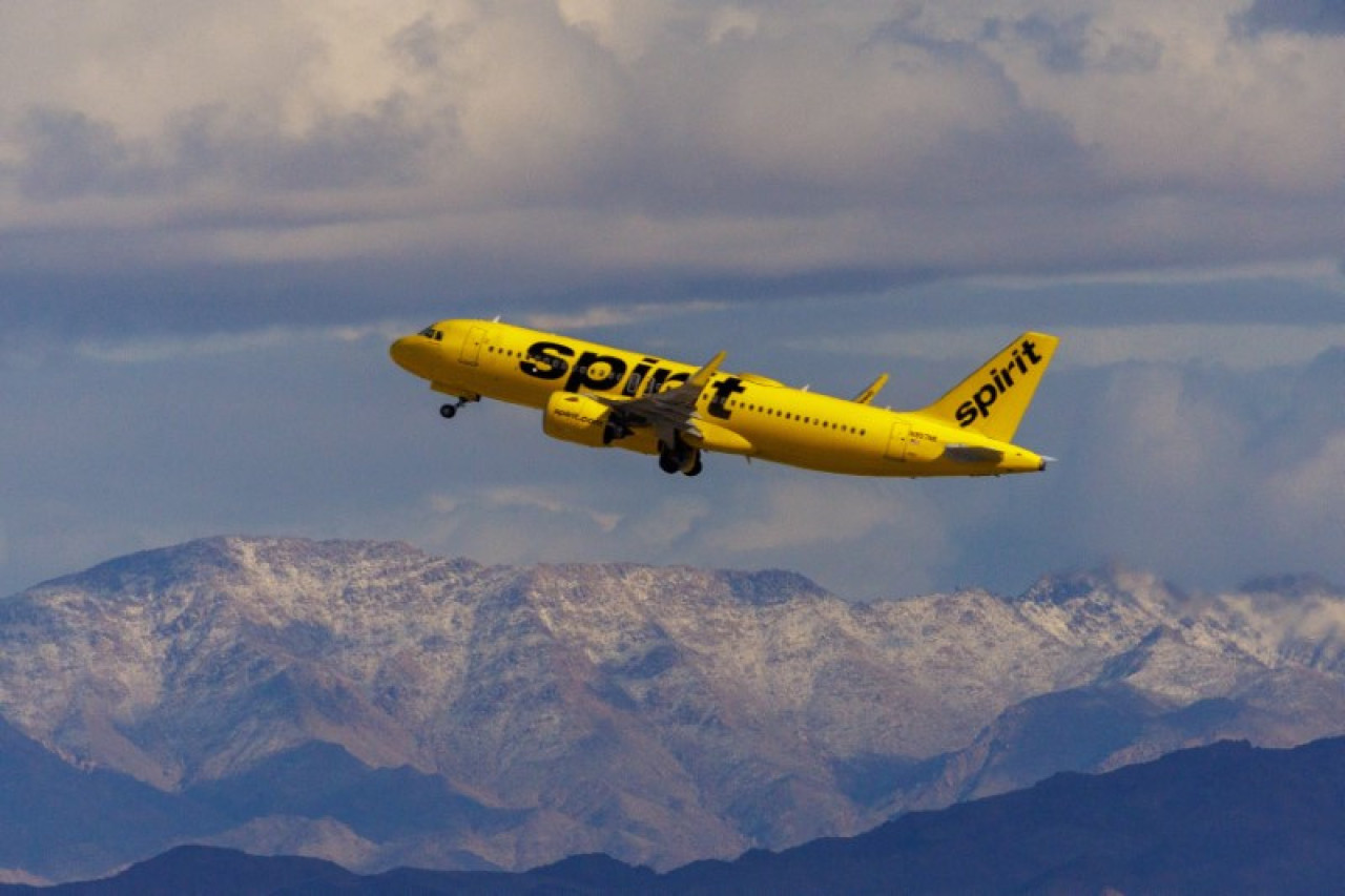 Vuelo de la compañía estadounidense Spirit Airlines. Foto: Reuters