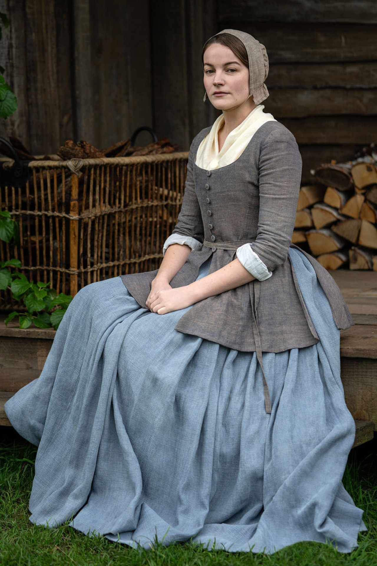 Izzy Meikle-Small como Rachel Hunter, Outlander. Foto Starz