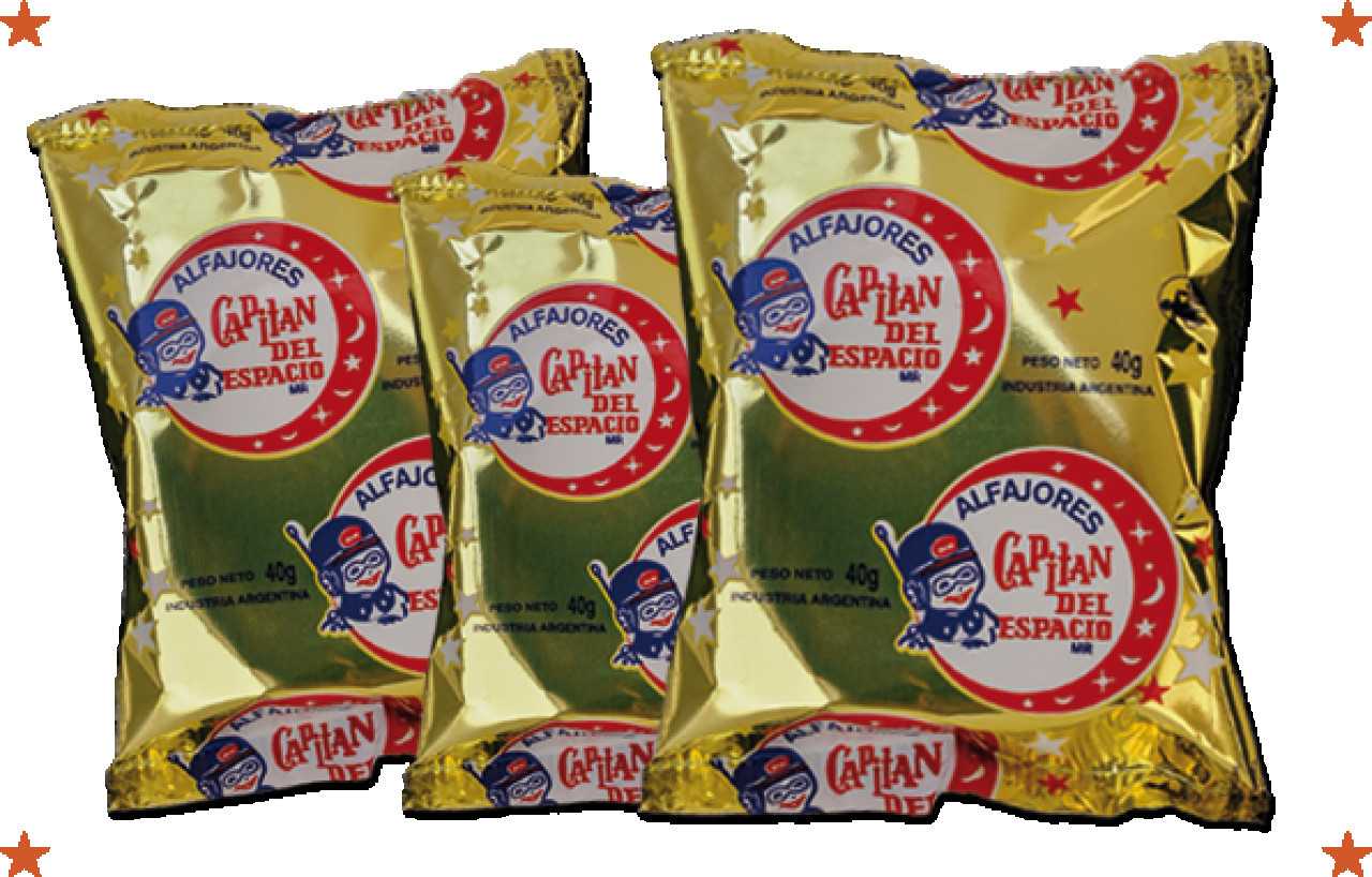 Alfajor Cachafaz. Foto: Capitán del Espacio.