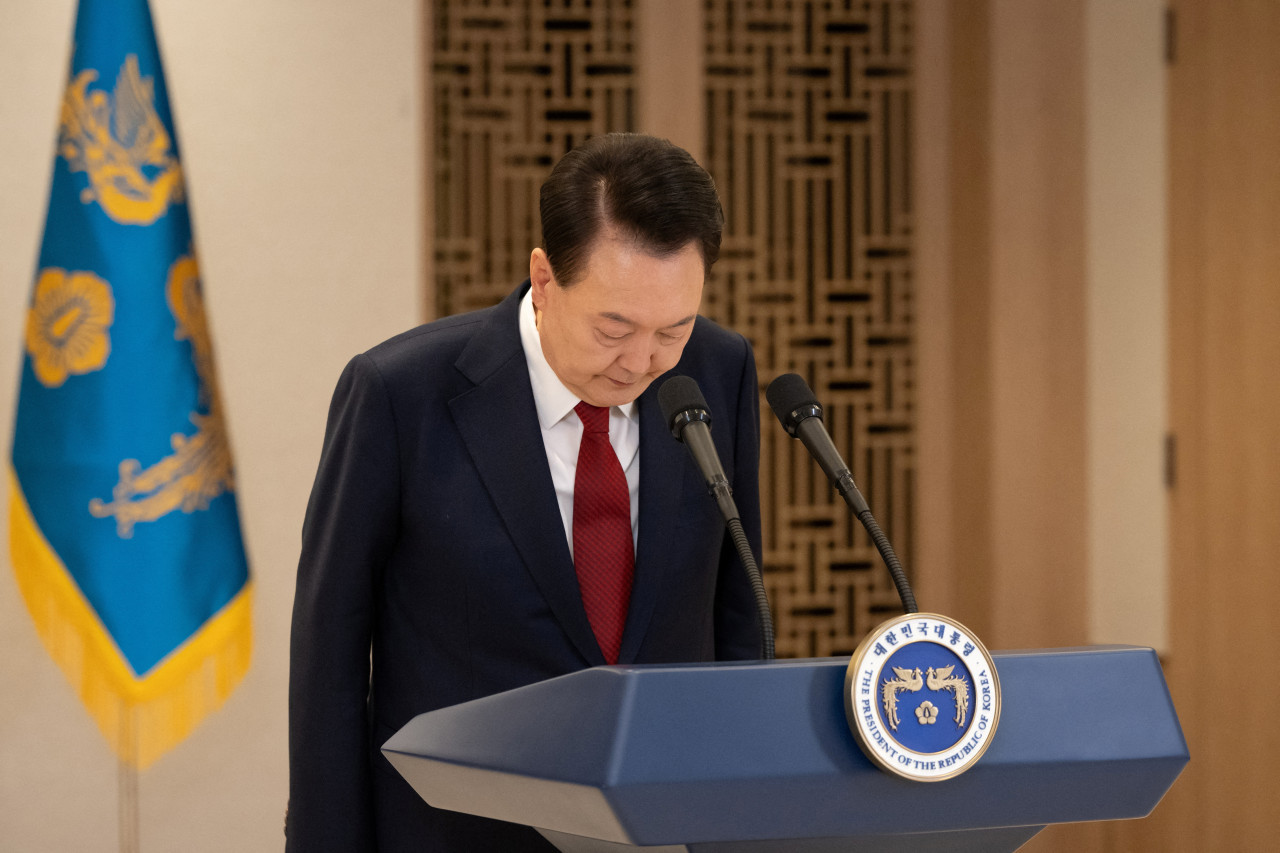 Yoon Suk-yeol, presidente de Corea del Sur. Foto: Reuters.
