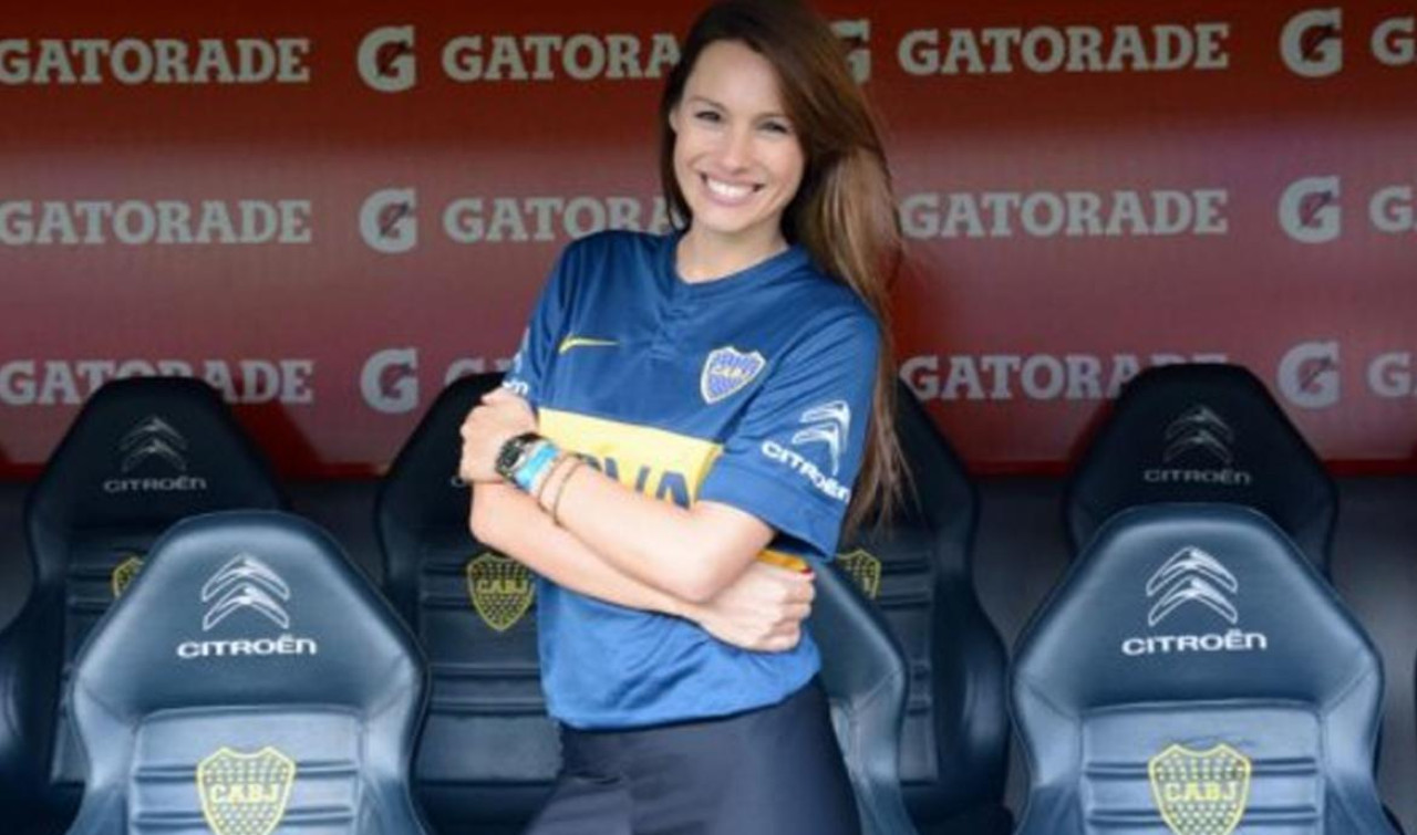 Pampita es hincha de Boca.
