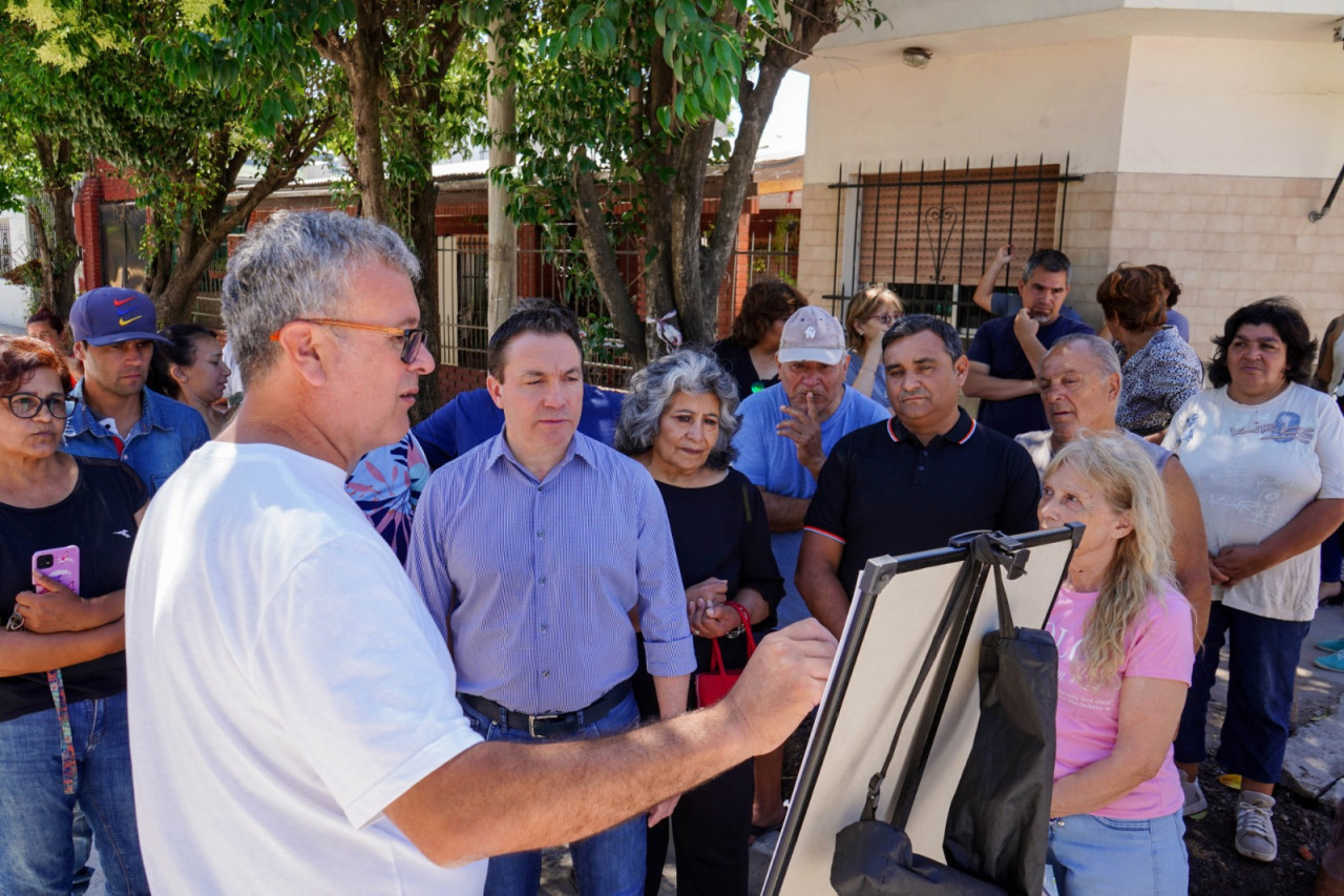 El intendente de Florencio Varela, Andrés Watson