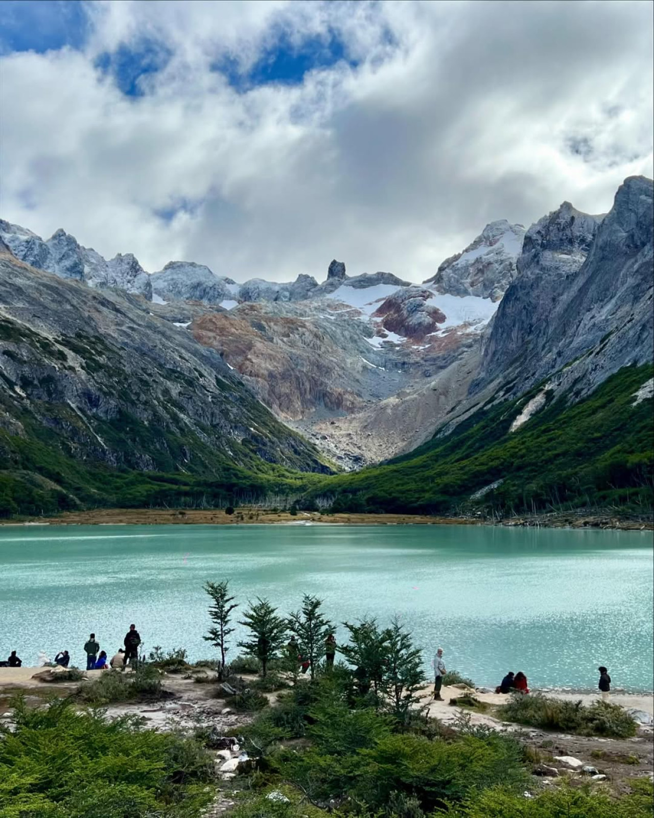 Laguna Esmeralda, Ushuaia. Foto Instagram @fabiolima.fotografia