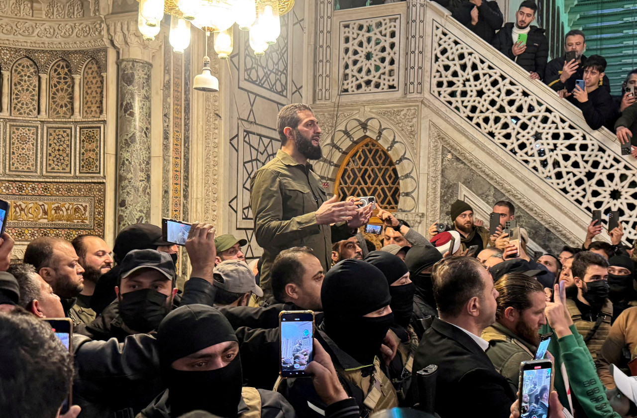 Ahmed al Sharaa, nuevo líder de Siria. Foto: Reuters