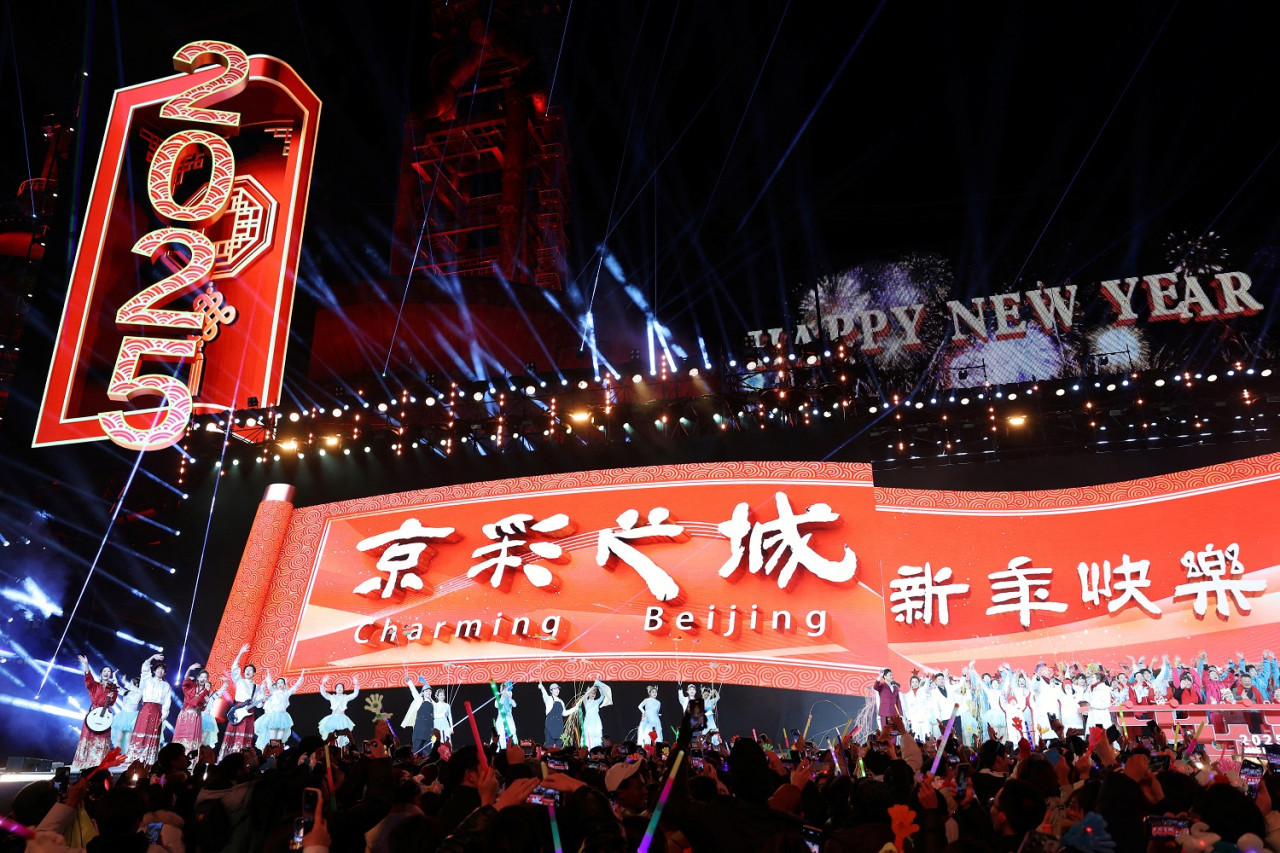 Celebración de Año Nuevo en China. Foto: Reuters