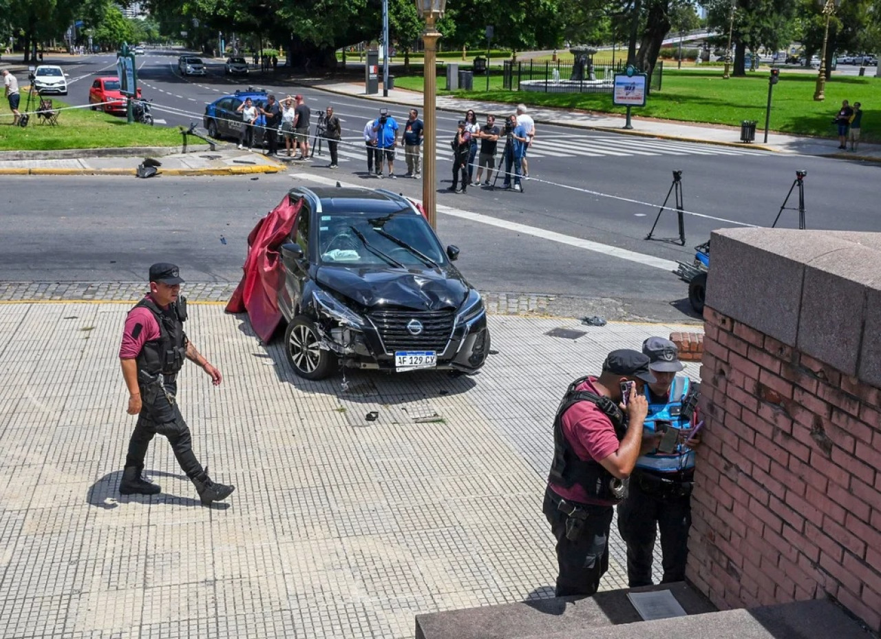 Trágico accidente en Recoleta. Foto: NA.
