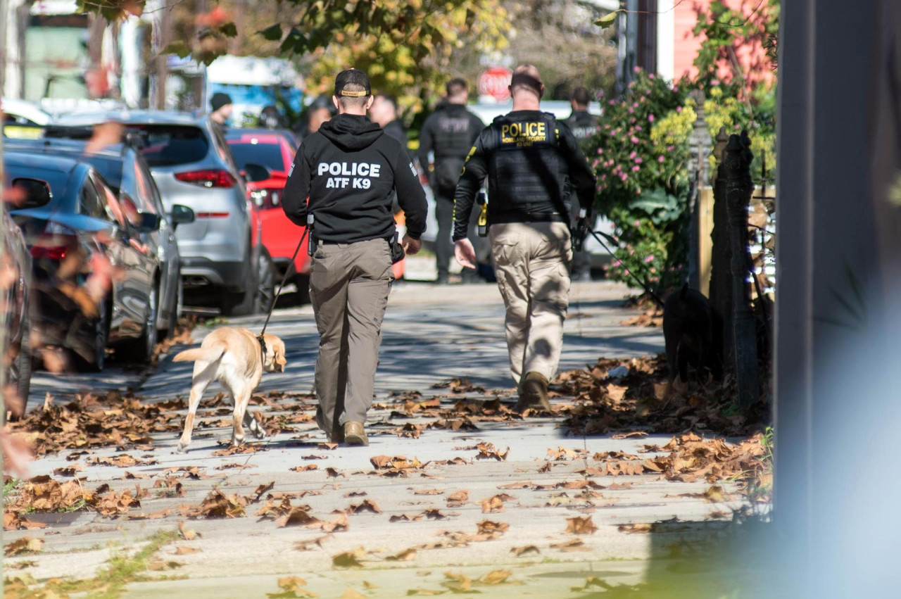Investigación por la masacre de Nueva Orleans. Foto: EFE.