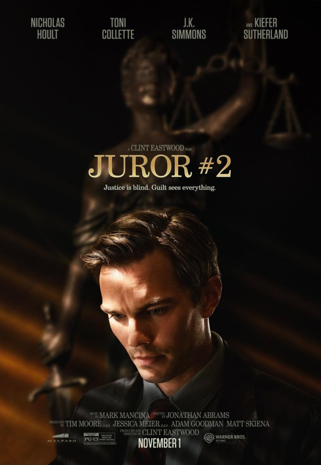 Jurado N°2, la nueva película de Clint Eastwood. Foto: Filmaffinity.