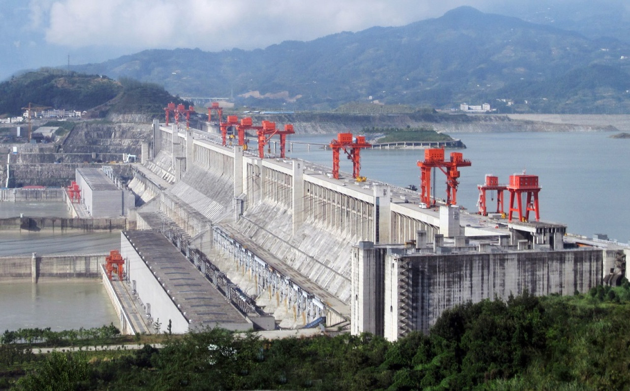 Presa de las Tres Gargantas, en China. Foto: Wikipedia.