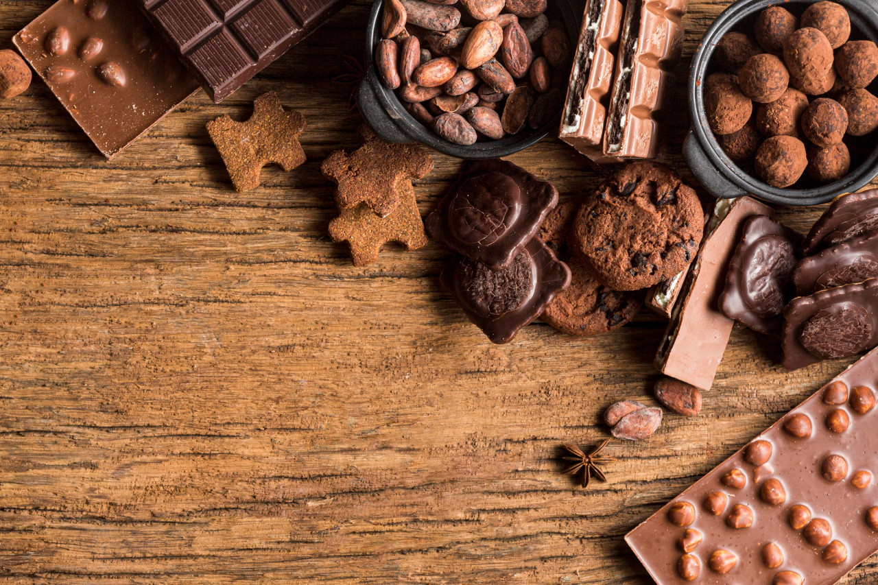Chocolate, golosina. Foto: Freepik