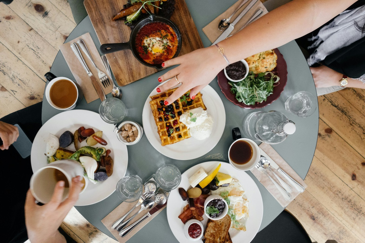 Alimentación; desayuno. Foto: Unsplash.