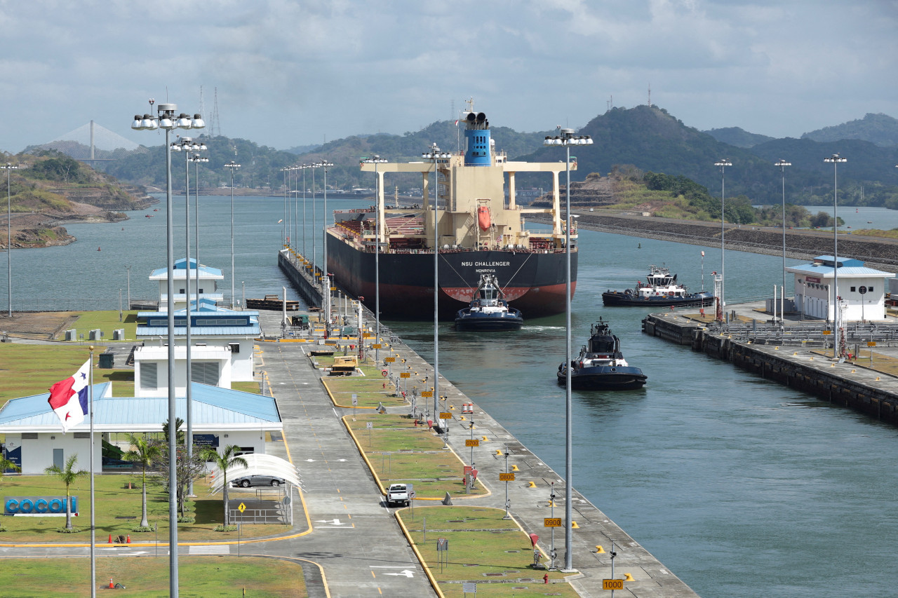 Canal de Panamá. Foto Reuters