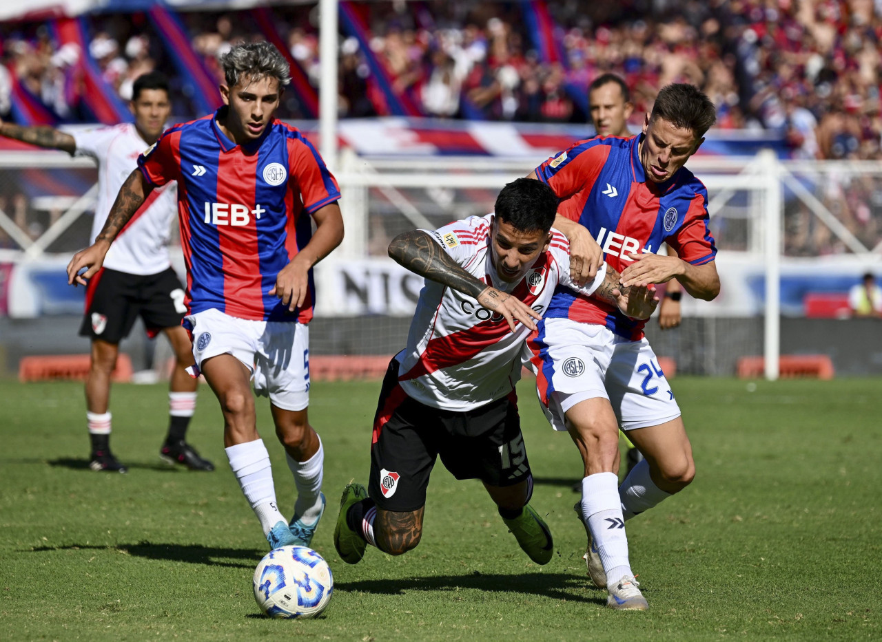 San Lorenzo vs. River Plate. Foto: NA (Juan Foglia)