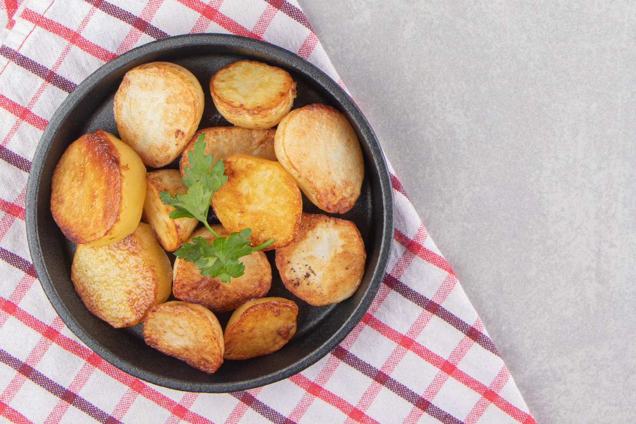 Papas al horno. Foto: Freepik