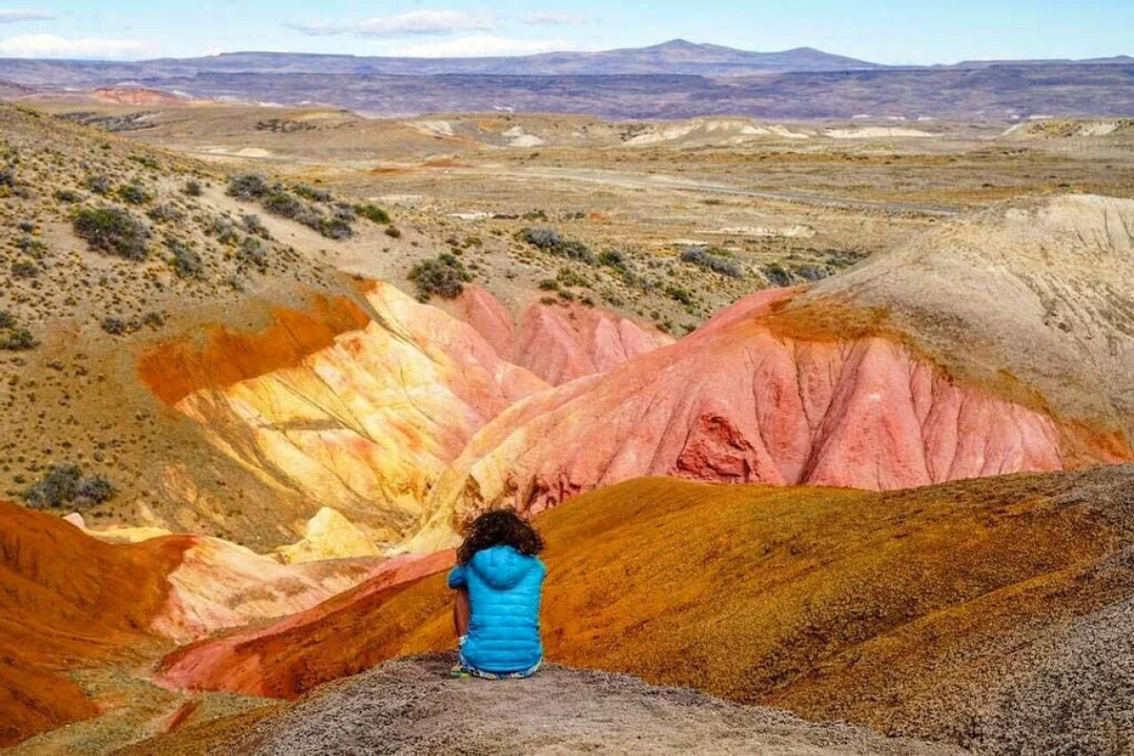 Cañadón Río Pinturas, Santa Cruz, Patagonia. Foto NA