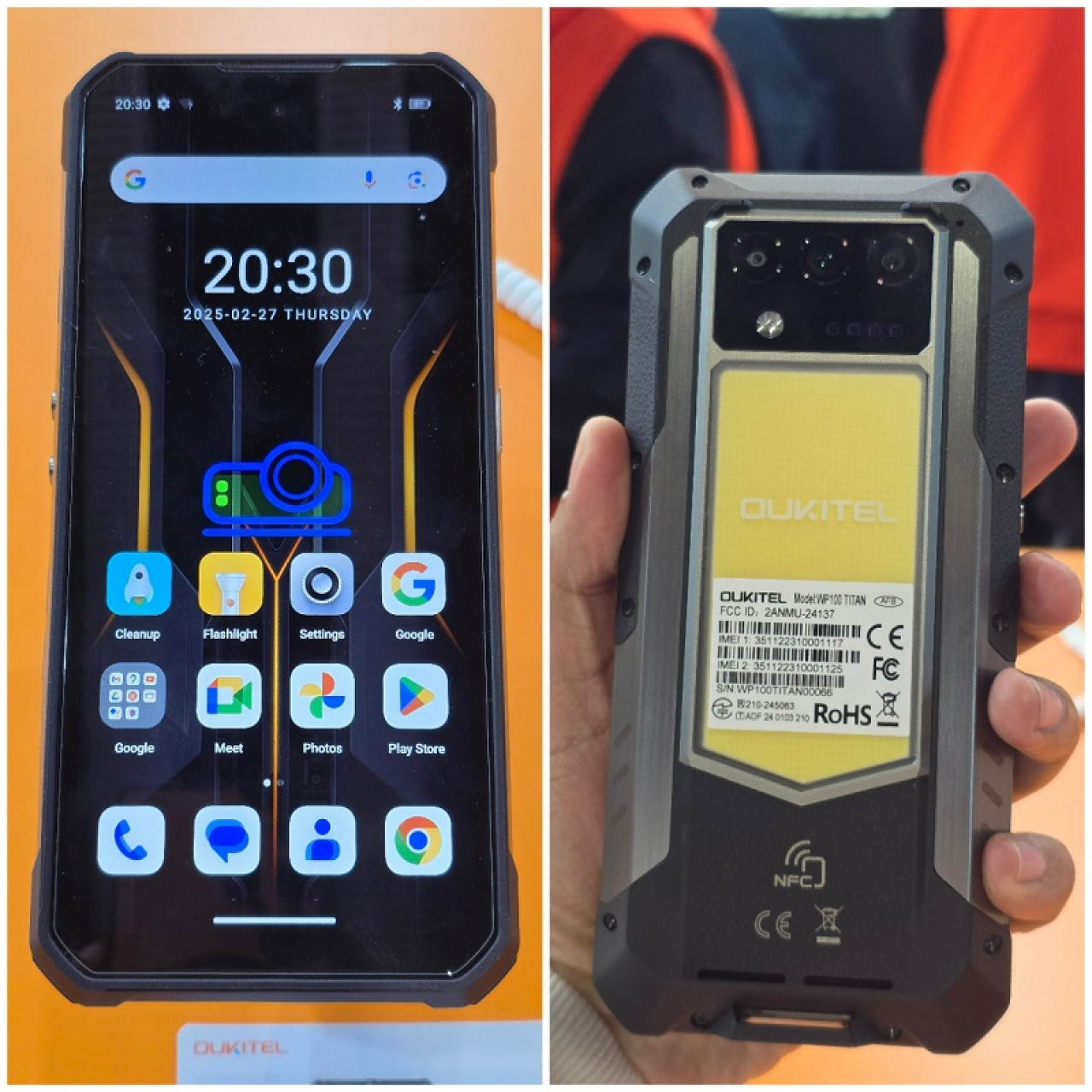 Oukitel WP100 Titan. Foto: X @oukitelmobile