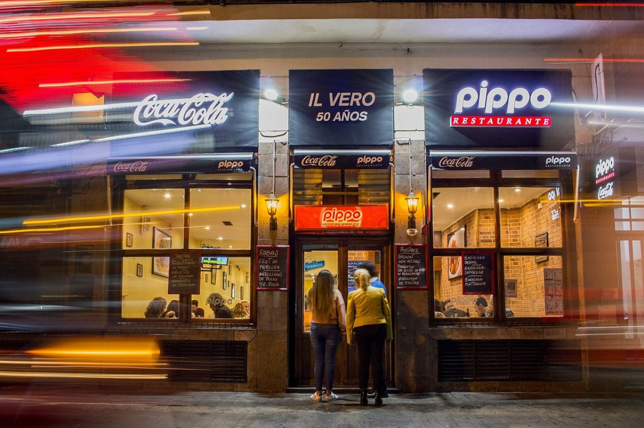 "Pippo", el bodegón reconocido por ser el más barato de Buenos Aires. Foto: Tripadvisor.
