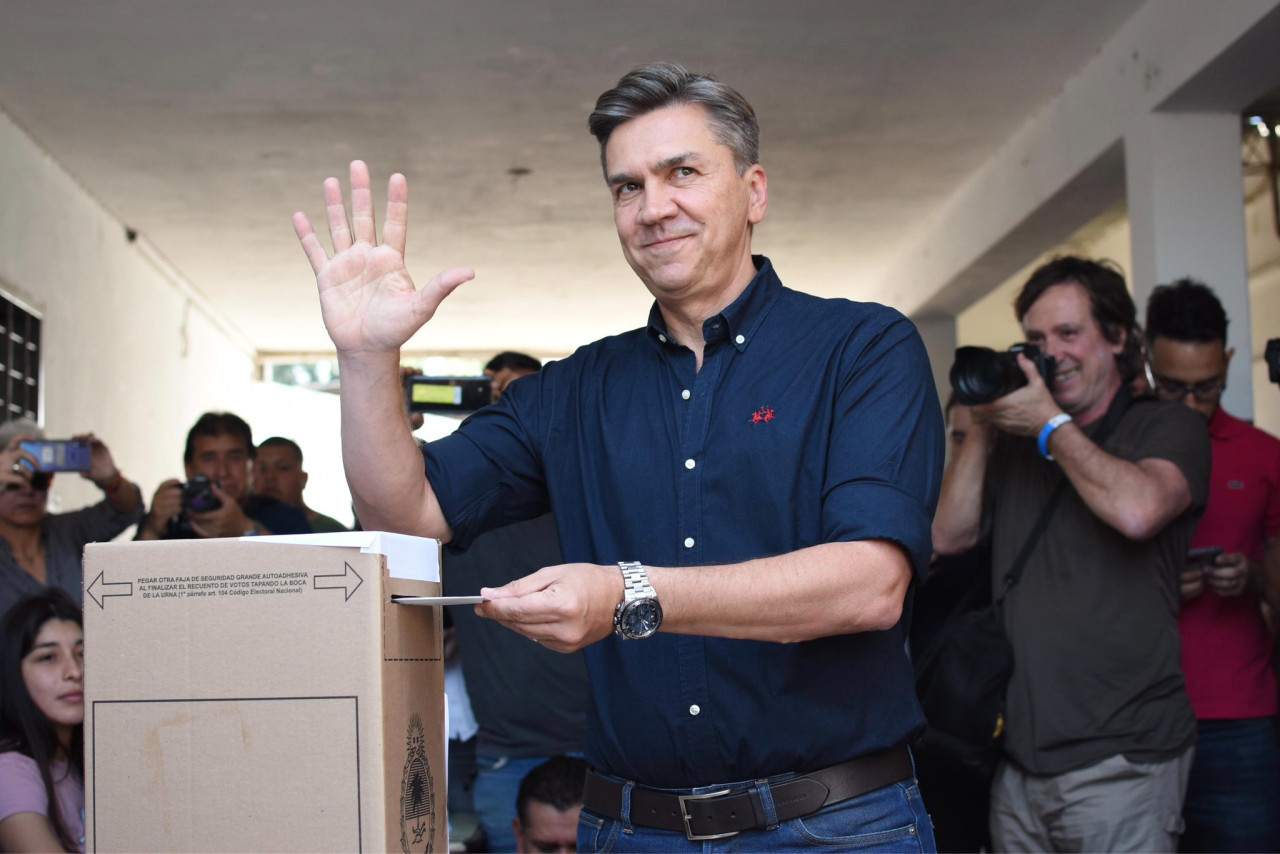 Leandro Zdero, gobernador de Chaco. Foto: NA.