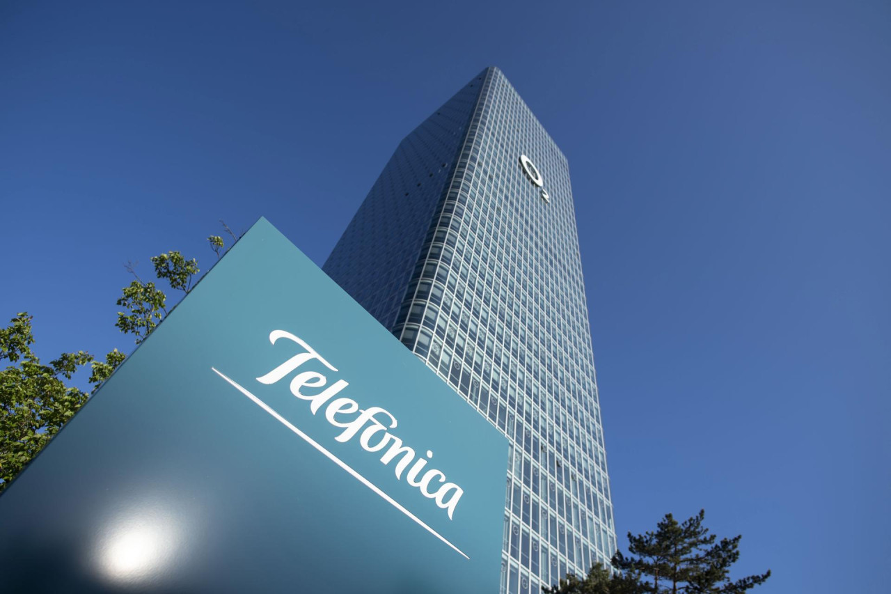 Telefónica. Foto: EFE