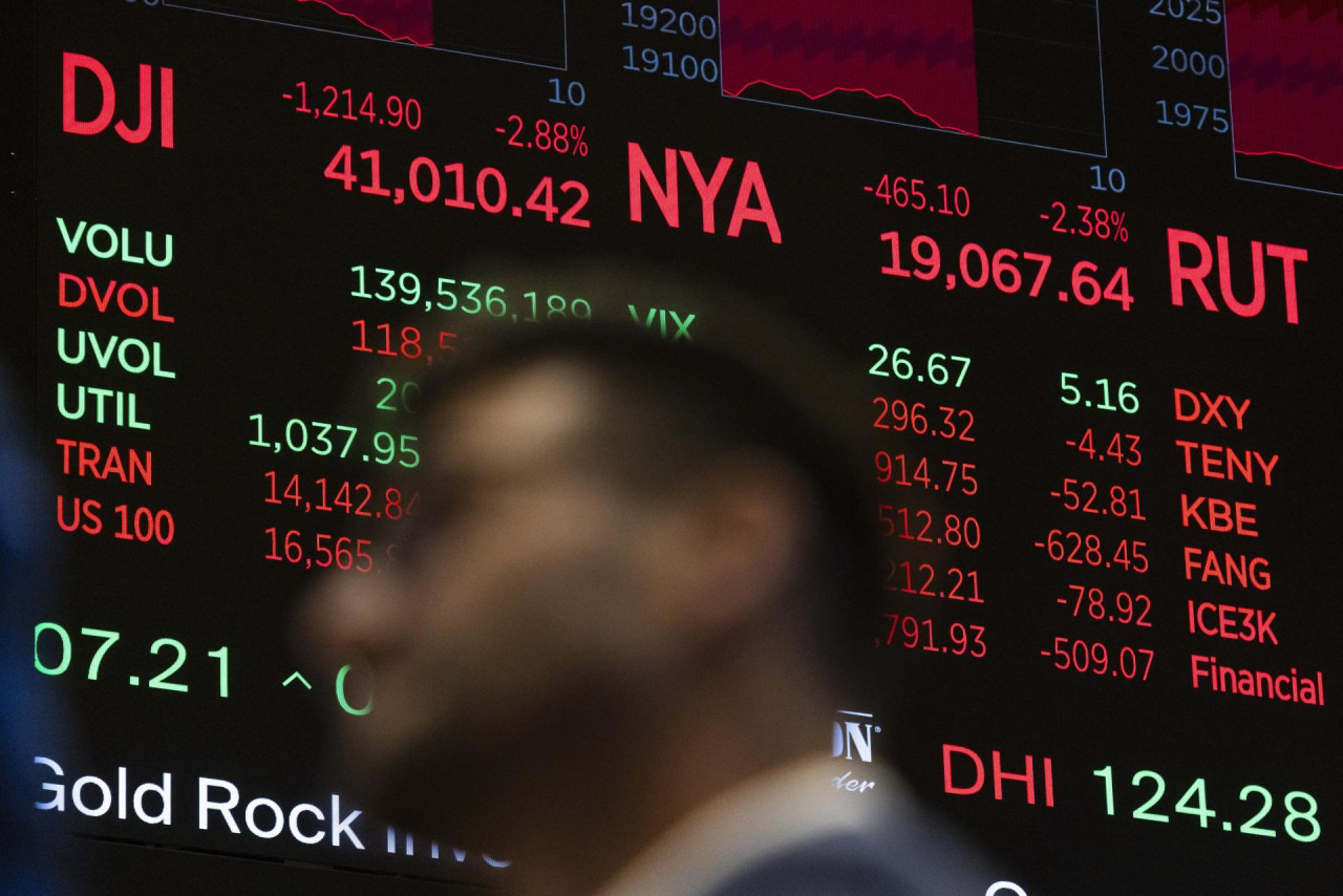 Mercados, bolsa de valores, riesgo país, Wall Street. Foto: EFE/Justin Lane