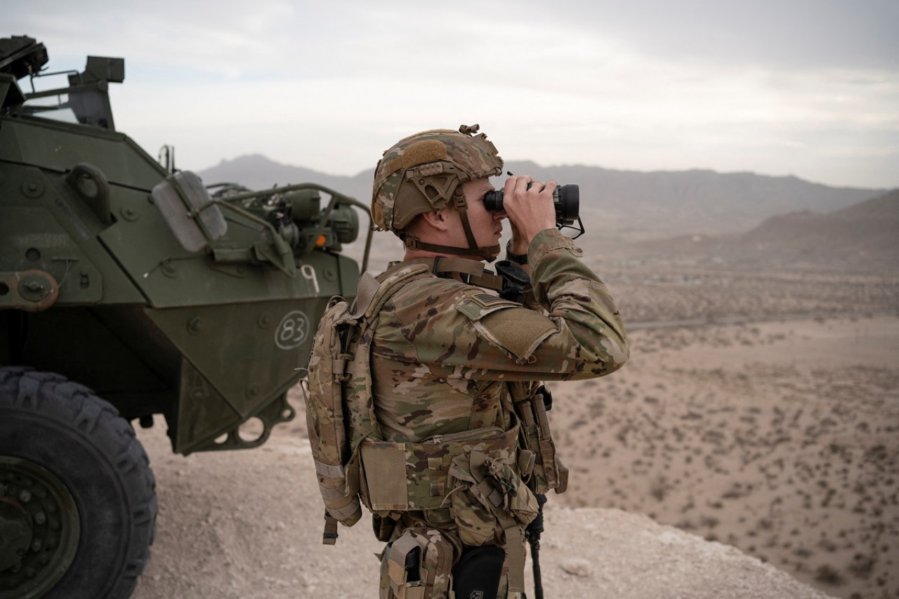 Soldado de Estados Unidos. Foto: Reuters/Cheney Orr