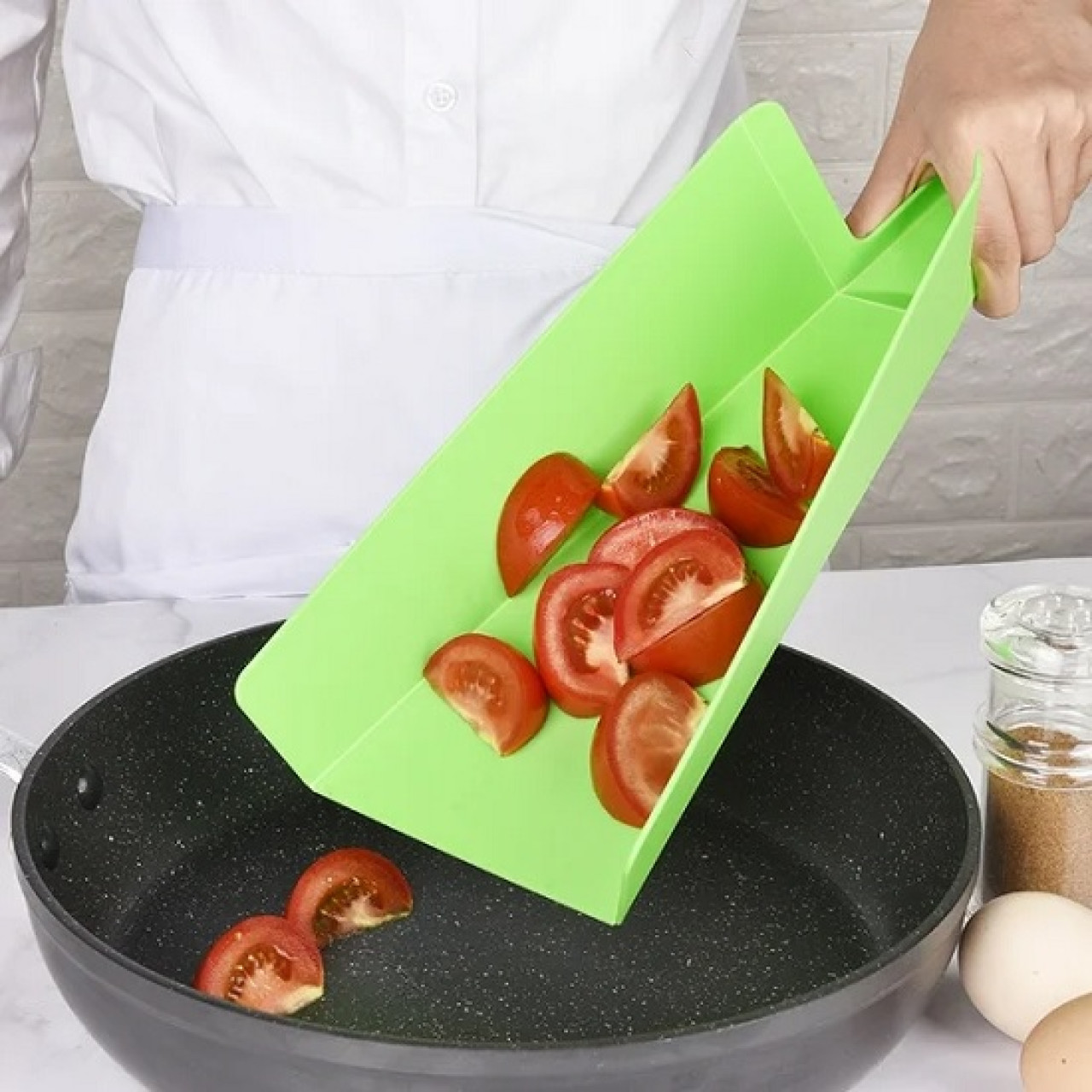 La tabla de cocina plegable. Foto: Unsplash.