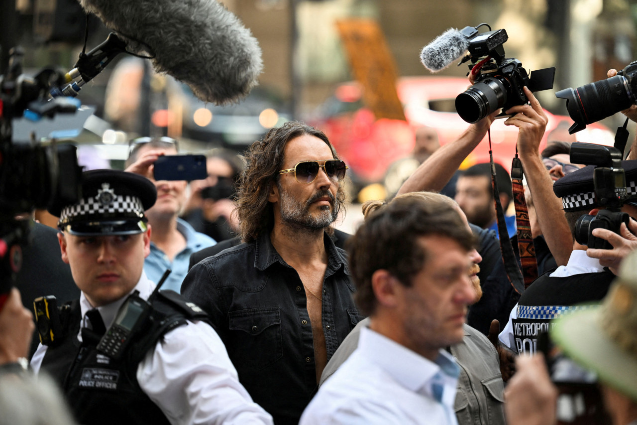 Russell Brand. Foto: REUTERS/Chris J Ratcliffe